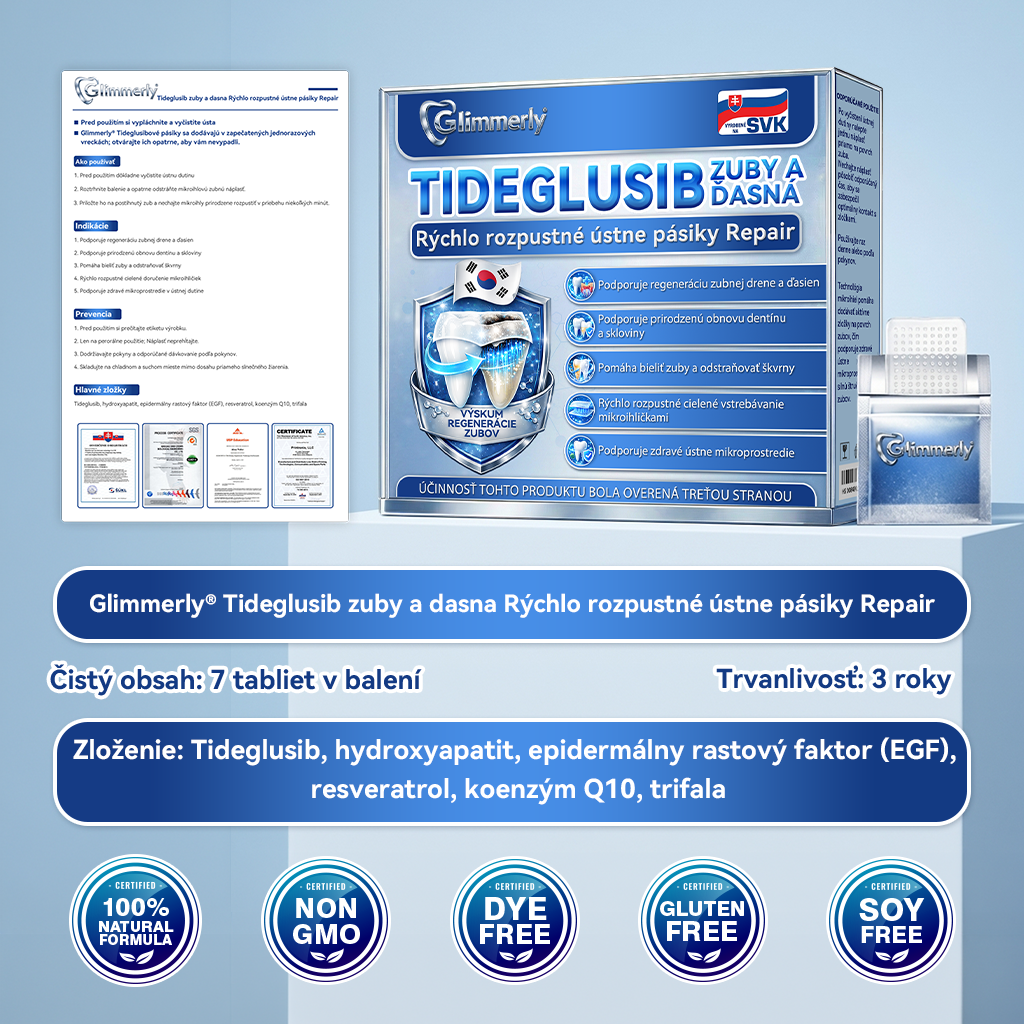 🦷 𝑮𝒍𝒊𝒎𝒎𝒆𝒓𝒍𝒚® 𝑻𝑰𝑫𝑬𝑮𝑳𝑼𝑺𝑰𝑩 𝒁𝑼𝑩𝒀 𝑨 Ď𝑨𝑺𝑵Á 𝑹ý𝒄𝒉𝒍𝒐 𝒓𝒐𝒛𝒑𝒖𝒔𝒕𝒏é ú𝒔𝒕𝒏𝒆 𝒑á𝒔𝒊𝒌𝒚 𝑹𝒆𝒑𝒂𝒊𝒓 | (👨‍⚕️ Obnova skloviny a dentínu • Posilnenie ďasien • Odstránenie zubného kameňa a zápachu • Zastavenie citlivosti zubov) 3.0💎