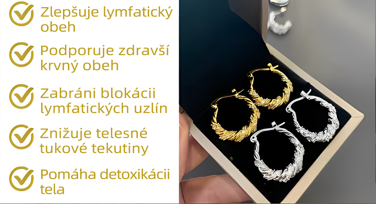 CZTICLE™ Náušnice na podporu lymfatickej aktivity🔥 (Časovo obmedzená ponuka 🎄 Vianočná akcia)