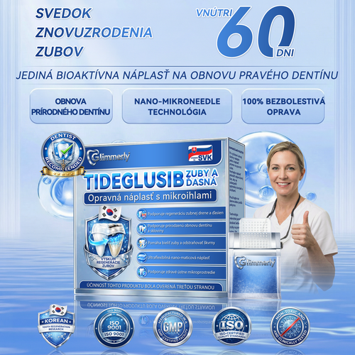 🦷 𝑮𝒍𝒊𝒎𝒎𝒆𝒓𝒍𝒚® 𝑻𝑰𝑫𝑬𝑮𝑳𝑼𝑺𝑰𝑩 𝒁𝑼𝑩𝒀 𝑨 Ď𝑨𝑺𝑵Á 𝑹ý𝒄𝒉𝒍𝒐 𝒓𝒐𝒛𝒑𝒖𝒔𝒕𝒏é ú𝒔𝒕𝒏𝒆 𝒑á𝒔𝒊𝒌𝒚 𝑹𝒆𝒑𝒂𝒊𝒓 | (👨‍⚕️ Obnova skloviny a dentínu • Posilnenie ďasien • Odstránenie zubného kameňa a zápachu • Zastavenie citlivosti zubov) 3.0💎