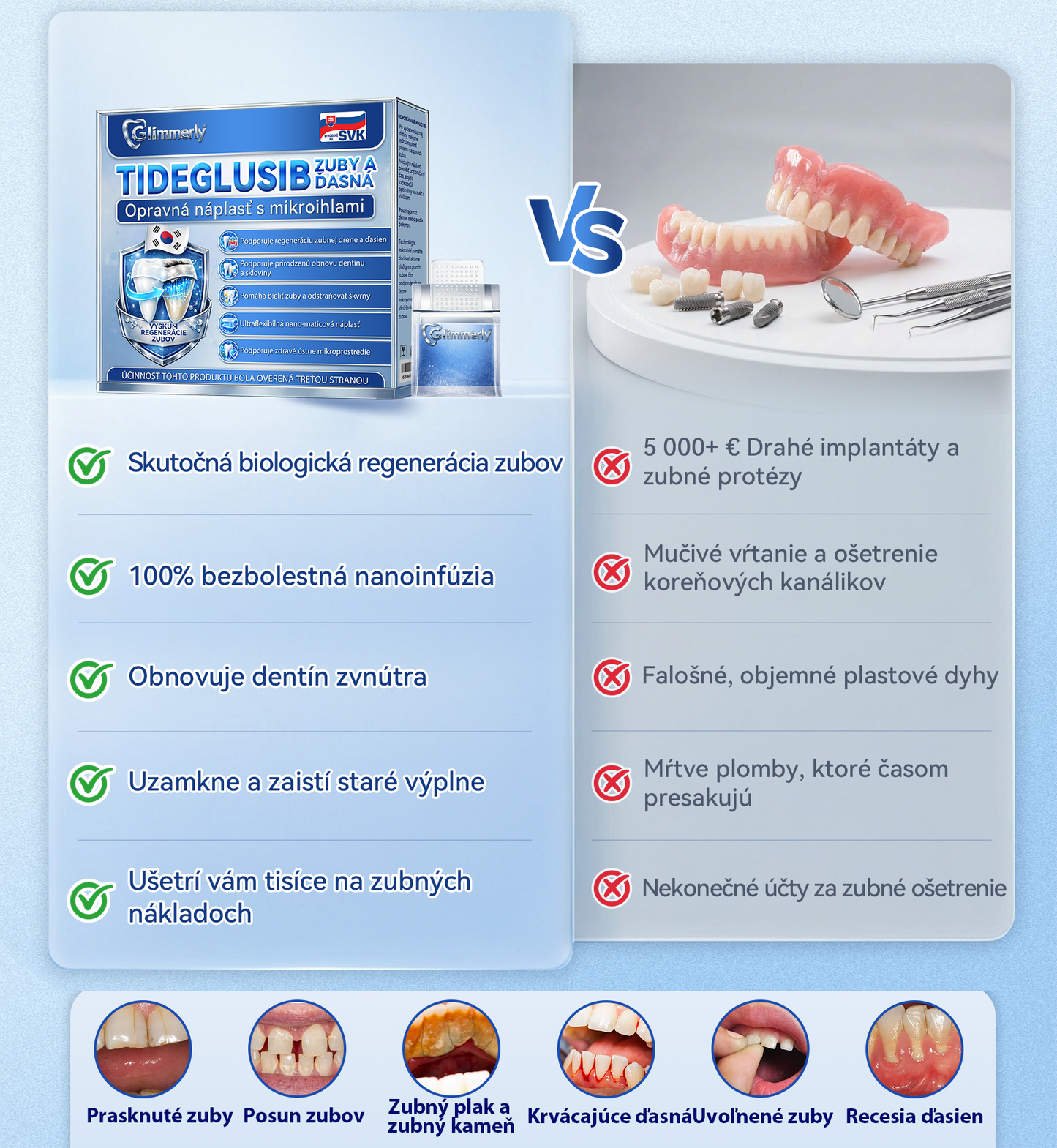 🦷 𝑮𝒍𝒊𝒎𝒎𝒆𝒓𝒍𝒚® 𝑻𝑰𝑫𝑬𝑮𝑳𝑼𝑺𝑰𝑩 𝒁𝑼𝑩𝒀 𝑨 Ď𝑨𝑺𝑵Á 𝑹ý𝒄𝒉𝒍𝒐 𝒓𝒐𝒛𝒑𝒖𝒔𝒕𝒏é ú𝒔𝒕𝒏𝒆 𝒑á𝒔𝒊𝒌𝒚 𝑹𝒆𝒑𝒂𝒊𝒓 | (👨‍⚕️ Obnova skloviny a dentínu • Posilnenie ďasien • Odstránenie zubného kameňa a zápachu • Zastavenie citlivosti zubov) 3.0💎