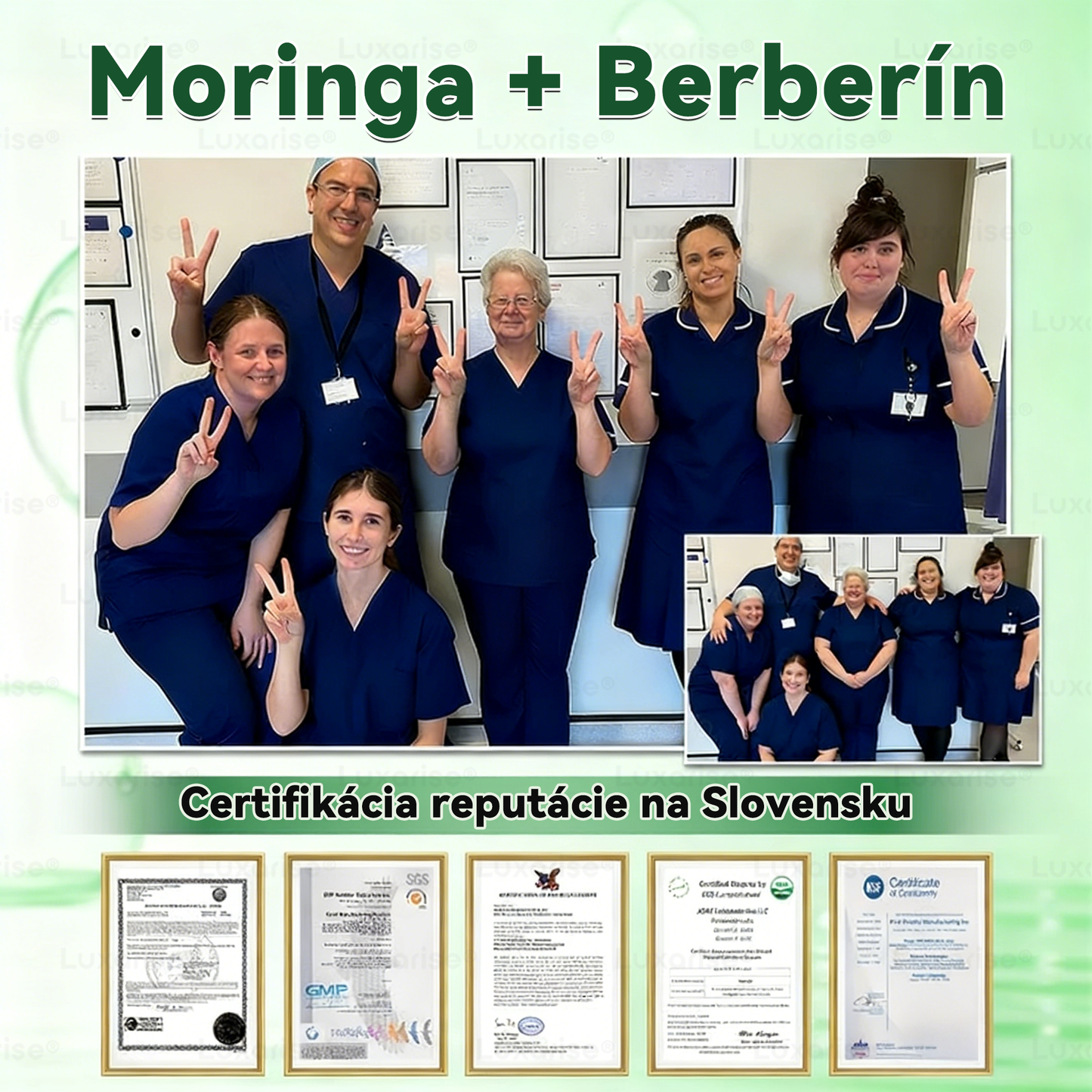 Oficiálny obchod  | 👩‍⚕️ 𝗟𝘂𝘅𝗮𝗿𝗶𝘀𝗲® Moringa X Berberín 10-In-1 Pokročilý Nano Mikroihla Nálepka(Raz denne, viditeľné zmeny za 7 dní) ✅ Obezita, cukrovka, spánková apnoe a problémy so kĺbmi🌟